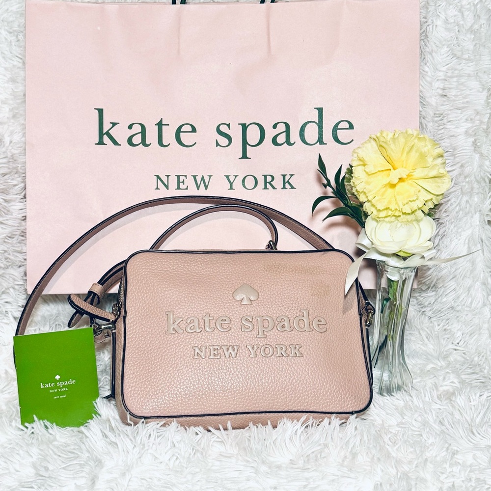 Like 🆕 Kate spade | Sienne Logo Camera Bag, pink - Picture 11 of 16